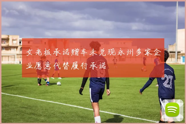 女老板承诺赠车未兑现永州多家企业愿意代替履行承诺